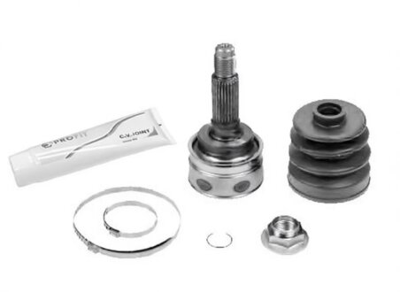 ШРКШ зі змазкою в комплекті ШАРНИРНЫЙ КОМПЛЕКТ MAZDA 323 89-94 ВНЕШН. -ua PROFIT 2710-1137