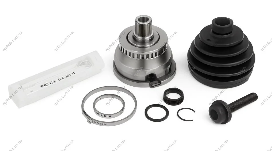 ШРКШ зі змазкою в комплекті ШАРНИРНЫЙ КОМПЛЕКТ AUDI A6 00-05, SKODA SUPERB 02-08, VW PASSAT 98-05, B -ua PROFIT 2710-1381 (фото 1)