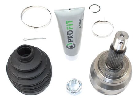 ШРУС со смазкой в комплекте ШАРНИРНЫЙ КОМПЛЕКТ MITSUBISHI OUTLANDER II 06-12 ВНЕШН. PROFIT 2710-3015