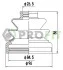 Пильник ШРКШ гумовий + змазка ПЫЛЬНИК К-Т MITSUBISHI PAJERO 82-06. L200 86-07. L300 83-06 ВНУТР. -ua PROFIT 2810-0028 XLB (фото 1)