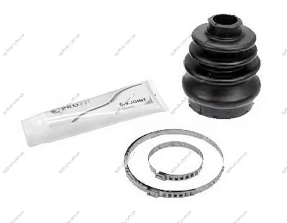 Пильник ШРКШ гумовий + змазка ПЫЛЬНИК К-Т OPEL ASTRA F, G 91- OPEL VECTRA A, B 88-03 ВНУТР. PROFIT 2810-1008 XLB (фото 1)