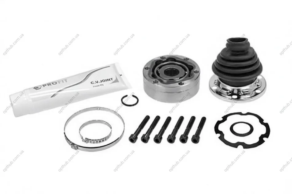 ШРКШ зі змазкою в комплекті ШАРНИРНЫЙ КОМПЛЕКТ VW GOLF 83-98, JETTA 84-91, VENTO 91-98, PASSAT 81-97 PROFIT 2810-1010 (фото 1)