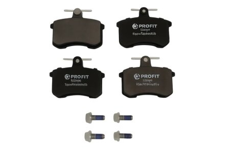 Колодки гальмівні дискові ЗАДН AUDI 100 -94,200 -90,80 90 -96,A4 -01, A6 -97,A8 -00 PROFIT 5000-0222