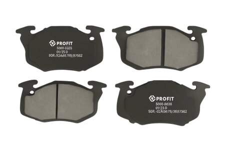 Колодки гальмівні дискові PROFIT 5000-0393