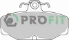 Колодки тормозные дисковые задние FORD SCORPIO 2.0I, 2.0I 16V, 2.3, 2.9I, 2.5TD 01.95-08.98, SIERRA 1.6 PROFIT 5000-0398 (фото 1)