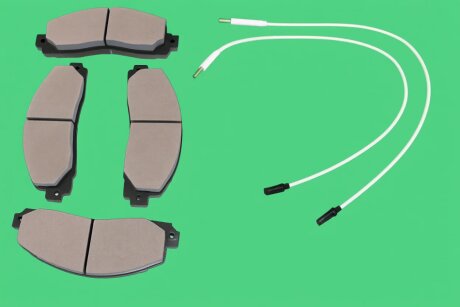 Тормозные колодки дисковые К-Т ТОРМ. КОЛОДОК RENAULT TRAFIC 80-01 FRONT PROFIT 5000-0414