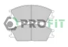 Колодки гальмівні дискові ПЕРЕДН HYUNDAI ACCENT 1.3I HATCHBACK 99-06,1.5CRDI 02-06,GETZ 1.1-1.6 02-0 -ua PROFIT 5000-0435 (фото 1)