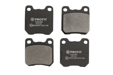 Колодки гальмівні дискові ЗАДН OPEL OMEGA B 03.1994- -ua PROFIT 5000-0609