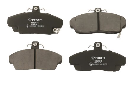 Колодки гальмівні дискові ПЕРЕДН HONDA CIVIC 94-05, ROVER 400 95-00, 800 92-99 PROFIT 5000-0613