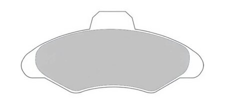 Колодки тормозные дисковые передние FORD ESCORT 90-99, ORION 90-93 PROFIT 5000-0617