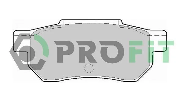 Колодки гальмівні дискові PROFIT 5000-0621 (фото 1)