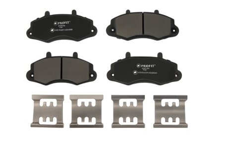 Колодки гальмівні дискові ПЕРЕДН FORD TRANSIT 80, 100L, 100S, 115, 120S, 130 06.91-08.94, TRANSIT 2. -ua PROFIT 5000-0700