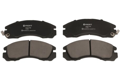 Колодки гальмівні дискові ПЕРЕДН MITSUBISHI L200 2.5TD 4WD,PAJERO 2.5TD,2.8TD,3.0LV6 90-99,PAJERO SP -ua PROFIT 5000-0765