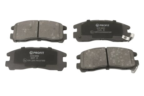 Колодки гальмівні дискові ЗАДН MITSUBISHI GALANT 92-00, SPACE RUNNER 91-99, SPACE WAGON 91-98 -ua PROFIT 5000-0803