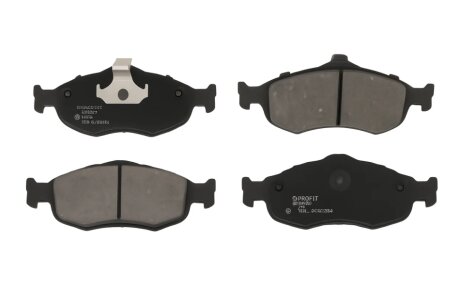 Колодки гальмівні дискові ПЕРЕДН FORD MONDEO 1.6I,1.8TD,1.8I,2.0I 16V 93-00,MONDEO 2.5 V6 97-,SCORPI -ua PROFIT 5000-0884
