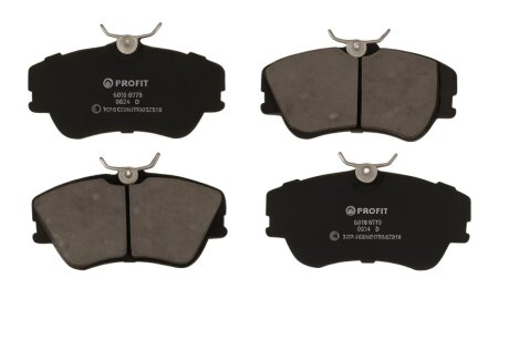 Колодки гальмівні дискові ПЕРЕДН VW TRANSPORTER 1.8, 1.9TD, 2.0, 2.4D, 2.5TDI, 2.8TDI 90-99 -ua PROFIT 5000-0970