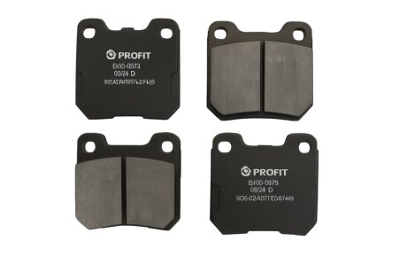 Колодки гальмівні дискові ЗАДН OPEL OMEGA A -94,OMEGA B 94-,VECTRA B 95-;SAAB 900 93-,9-3 98-,9-5 97 -ua PROFIT 5000-0973