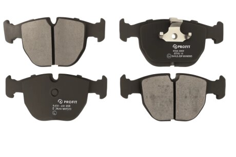 Колодки гальмівні дискові ПЕРЕДН BMW 5 SERIES (E39) 95-03, 7 SERIES (E38) 94-01, X5 (E53) 00- -ua PROFIT 5000-0997