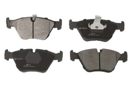 Колодки гальмівні дискові ПЕРЕДН BMW E39 (5 SERIES) 2.0I, 2.3I, 2.5TD,2.5TDS, 2.8I, 3.0D, 3.5I 11.96 -ua PROFIT 5000-1073