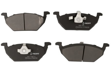 Колодки гальмівні дискові ПЕРЕДН SEAT IBIZA 02-. TOLEDO 98-06. CORDOBA 02-09. LEON 99-06. SKODA FABI PROFIT 5000-1094