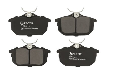 Колодки гальмівні дискові ЗАДН MITSUBISHI CARISMA 1,8 1,9 00-, COLT 1,1 1,3 1,5 04-, SPACE STAR 1,3 -ua PROFIT 5000-1095