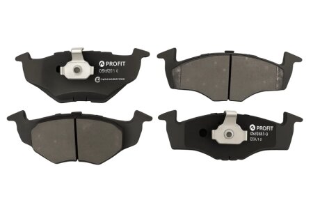 Колодки гальмівні дискові ПЕРЕДН SEAT AROSA 97-, SKODA FABIA 02-, VW POLO 94- -ua PROFIT 5000-1101