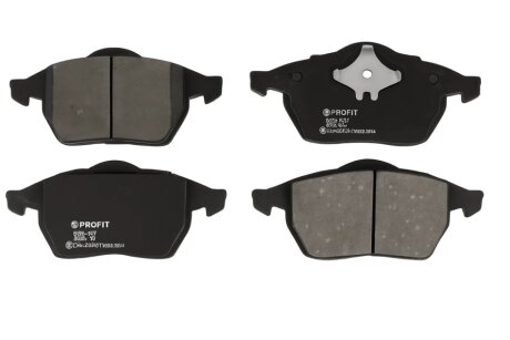 Колодки гальмівні дискові ПЕРЕДН AUDI A4 1.8-2.8 96-01,A6 1.8-2.8 94-97,VW PASSAT 1.8-2.8 97-00,GOLF -ua PROFIT 5000-1167