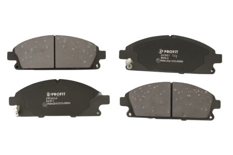 Колодки гальмівні дискові ПЕРЕДН NISSAN X-TRAIL 2,0 2,2D 2,5 01- PATHFINDER 2,7D 3,2D 3,3 3,5 97- -ua PROFIT 5000-1263
