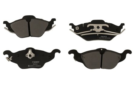 Колодки гальмівні дискові ПЕРЕДН OPEL ASTRA G 1.2I, 1.4I, 1.6I, 1.7TD, 1.8I, 2.0I, 2.0 TDI 08.98-, Z -ua PROFIT 5000-1293