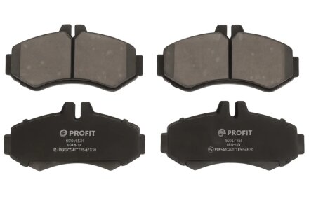 Колодки гальмівні дискові ПЕРЕДН MERCEDES V CLASS, VITO 97-03 -ua PROFIT 5000-1304