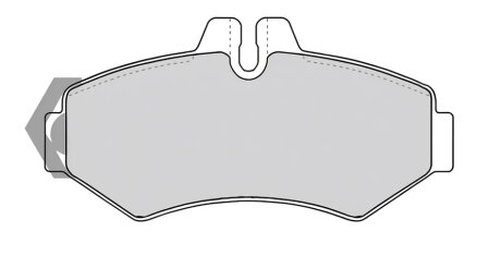 Колодки гальмівні дискові PROFIT 5000-1306