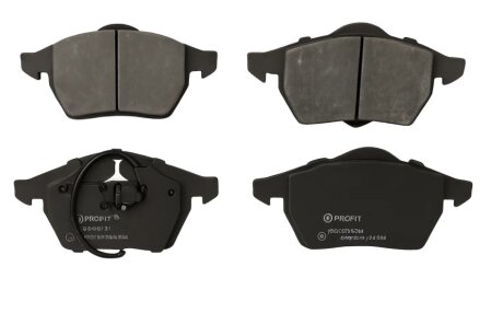 Колодки гальмівні дискові ПЕРЕДН AUDI A4 00-.A6 97-05,SKODA SUPERB 02-,VW PASSAT 00-05 -ua PROFIT 5000-1323