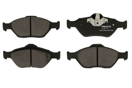Колодки гальмівні дискові ПЕРЕДН FORD FUSION 1.4,1.4TDCI,1.6 02-,KA 1.3I,1.6I 00-,PUMA 1.4I 16V,1.6I -ua PROFIT 5000-1394