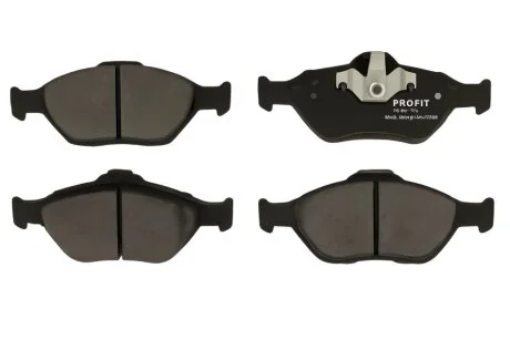 Колодки гальмівні дискові ПЕРЕДН FORD FUSION 1.4,1.4TDCI,1.6 02-,KA 1.3I,1.6I 00-,PUMA 1.4I 16V,1.6I -ua PROFIT 5000-1394