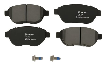 Колодки гальмівні дискові PROFIT 5000-1476