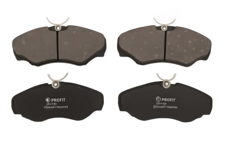 Колодки гальмівні дискові ПЕРЕДН OPEL VIVARO 1.9DCI,2.0I 00.01-, RENAULT TRAFIC 1.9DCI,2.0I 00.01- -ua PROFIT 5000-1515