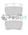Колодки гальмівні дискові PROFIT 5000-1570 (фото 1)