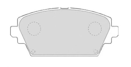 Колодки гальмівні дискові PROFIT 5000-1580