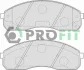 Колодки гальмівні дискові ПЕРЕДН KIA CARNIVAL 2.5 V6,2.9 CRDI 01-06,PREGIO 2.5 TCI 03- -ua PROFIT 5000-1595 (фото 1)