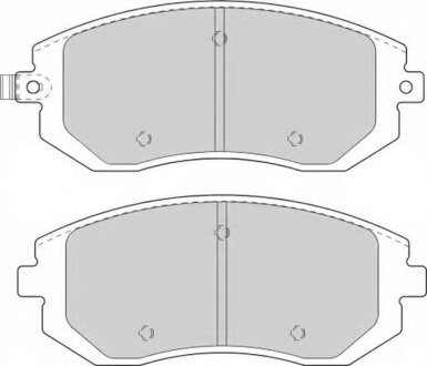 Колодки гальмівні дискові PROFIT 5000-1639