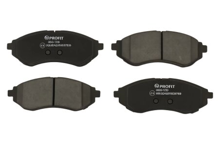 Колодки гальмівні дискові ПЕРЕДН DAEWOO KALOS 1.4 03-, CHEVROLET AVEO, KALOS -ua PROFIT 5000-1699