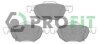 Колодки гальмівні дискові PROFIT 5000-1704 (фото 1)