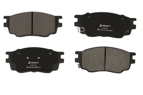 Колодки гальмівні дискові ПЕРЕДН MAZDA 6 1,8 2,0 02- 07- -ua PROFIT 5000-1707