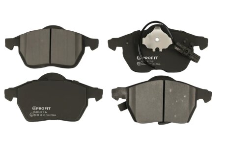Колодки гальмівні дискові ПЕРЕДН AUDI A4 00-. A6 97-05. SKODA SUPERB 02-. VW PASSAT 00-05 -ua PROFIT 5000-1717