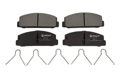 Колодки гальмівні дискові ЗАДН MAZDA 323 626 MAZDA6 97- -ua PROFIT 5000-1721
