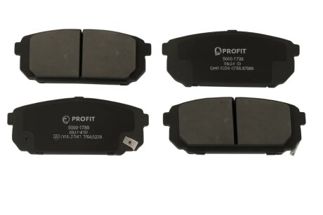 Колодки гальмівні дискові PROFIT 5000-1736