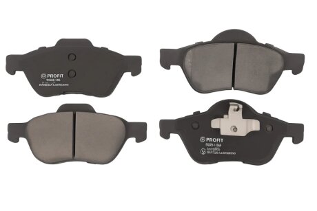Колодки гальмівні дискові ПЕРЕДН RENAULT CLIO, GRAND SCENIC, MEGANE, SCENIC 1.4-2.0 02- -ua PROFIT 5000-1866