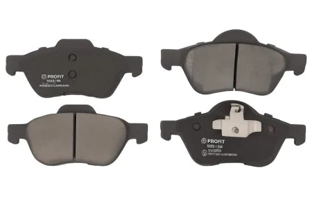 Колодки гальмівні дискові ПЕРЕДН RENAULT CLIO, GRAND SCENIC, MEGANE, SCENIC 1.4-2.0 02- -ua PROFIT 5000-1866