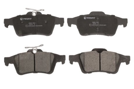 Колодки гальмівні дискові ЗАДН FORD FOCUS C-MAX 03-07,FOCUS II 04-;MAZDA 3 03-, 5 05-;VOLVO C30 06-, PROFIT 5000-1931