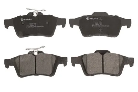 Колодки гальмівні дискові ЗАДН FORD FOCUS C-MAX 03-07,FOCUS II 04-;MAZDA 3 03-, 5 05-;VOLVO C30 06-, PROFIT 5000-1931